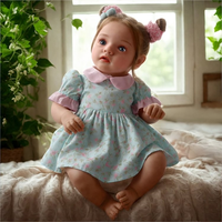 Poupée Bébé Reborn en Silicone Babeside Daisy 50cm, Réaliste