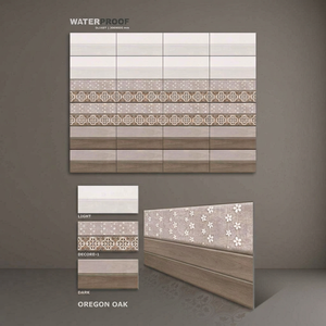 Carreaux muraux en porcelaine 300x600mm 30x60cm 12x24, motif uni café, céramique numérique émaillée pour cuisine, salle de bain, intérieur - Product Image 2
