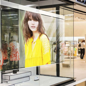 Store Window Advertising Led Display <strong>Transparent</strong> Led <strong>Screen</strong> Pantalla Led Transparente Glass Led <strong>Screens</strong> - Product Image 2