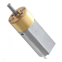 Moteur à engrenages métalliques à aimant permanent 16 mm à couple élevé et faible vitesse 050, mini ventilateur CC à balais 3V/6V/12V CW/CCW, étanche à l'eau
