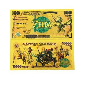 ธนบัตรอนิเมะตำนานเซลด้า ปี 2025 รุ่นใหม่ 12 แบบ ขายดี ชุบทอง 24k สำหรับนักสะสม - Product Image 4