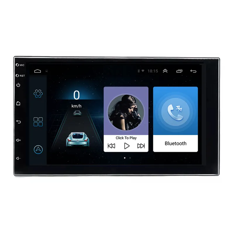 Universal Touch Screen 7 Inch 2 Din Car Stereo Dvd Video Player Gps Navigation Bt 2din Android Car Radio