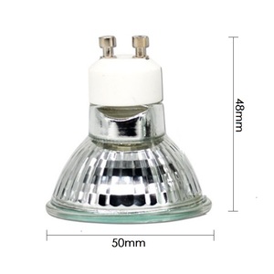 HoneyFly โคมไฟเปลวไฟสีส้ม,โคมไฟฮาโลเจนแบบหรี่แสงได้35W 50W 220V MR16 GU10โคมไฟควอตซ์จุดไฟเตาผิง CE RoHS UKCA - Product Image 4