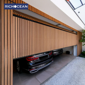 <span class=keywords><strong>Porte</strong></span> de <span class=keywords><strong>garage</strong></span> <span class=keywords><strong>coulissante</strong></span> verticale en aluminium imitation bois Richocean, portes de <span class=keywords><strong>garage</strong></span> sectionnelles automatiques pour maisons, clôture - Product Image 2