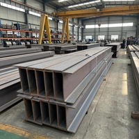 Poutre en acier laminée à chaud à bas prix, norme BS, 300x300mm/350x175mm/400x200mm, acier Q235B