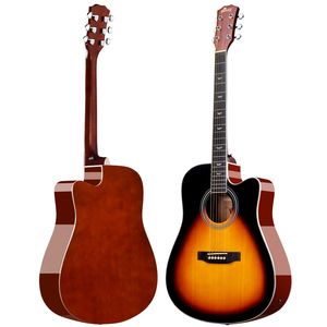 Paquete de Guitarra Acústica Cutaway de 41 Pulgadas para Principiantes, Estudiantes y Niños - Product Image 1