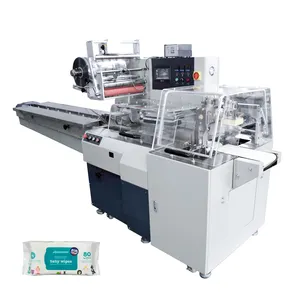 VT-210W Servo Angetrieben Automatische Stanzen kennzeichnung nass tissue/Nassen serviette/feuchttücher verpackung maschine