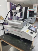 Stasiun Solder Rework BGA Bertenaga Plug DH-5880 dengan Kontrol Temperatur Independen Mesin Solder Perbaikan Elektronik