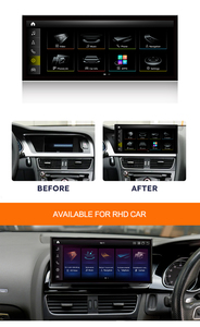 Estéreo Multimedia con Navegación GPS y Carplay Android Qualcomm de 8 Núcleos para <span class=keywords><strong>Audi</strong></span> <span class=keywords><strong>A4</strong></span> A5 2009 <span class=keywords><strong>2010</strong></span> 2012 2013 2014 2015 2016 - Product Image 3
