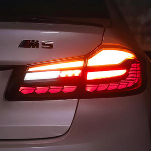 Per BMW serie 5 G30 G38 520i 530i 540i 550i 550i luci posteriori a LED per auto 2018 2020 aggiornamento accessori per fanale posteriore con scala di drago - Product Image 2
