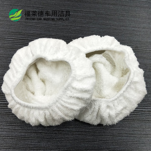 Tampon de polissage en microfibre Friend pour lavage de voiture, 5-6 pouces, couvre-polissage durable pour outils de nettoyage automobile - Product Image 3