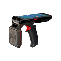 Escáner de Código de Barras/QR de Largo Alcance R501 UHF RFID, Escaneo de Grupo, 2D, 4GB (Configuración Estándar + Asa) - En Stock