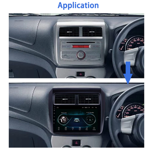 สำหรับ WIGO ปี 2013-19 หน้าจอสัมผัส Android Auto กล้อง 360 AHD ระบบนำทาง GPS เครื่องเล่นวิทยุ FM แบบ 2DIN OEM รองรับ CarPlay - Product Image 5