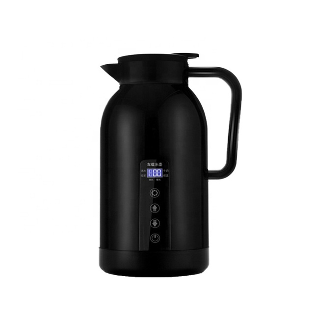 12V 24V Dual Voltage 1.3L Intelligent Thermostat Car Kettle Large Capacity Vehicle Mounted Electric Water Kettle