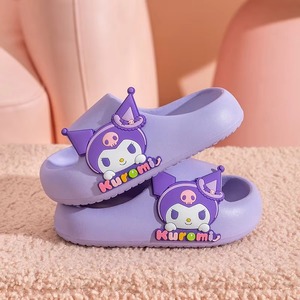 Grosir untuk Kuromi sandal musim panas anak-anak lucu kartun antiselip sepatu pantai dapat disesuaikan sol lembut sandal EVA untuk - Product Image 2