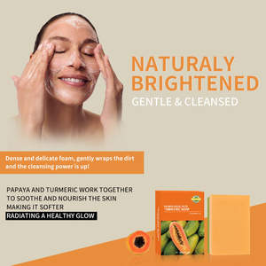 Jabón de Baño OEM de 70g-115g para el Cuidado de la Piel de Adultos, Jabones Naturales de Papaya, Melocotón, Sandía y Uvas - Product Image 5