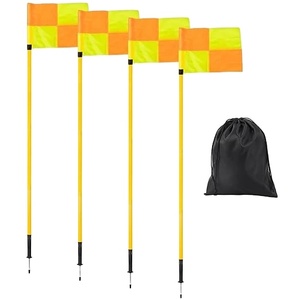Banderín de Esquina para Fútbol de Doble Cara de Poliéster para Aplicaciones en Exteriores con Diseño Personalizado al por Mayor - Product Image 1