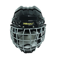 Ensemble de protection complet pour hockey sur glace : protège-épaules, casque, pantalon de hockey, protège-tibias, protège-coudes, gants – Adulte et enfant