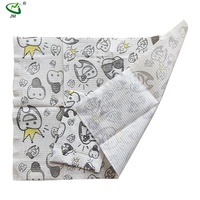 Bavoir dentaire jetable blanc étanche à 3 plis de 13 ''x 18'' Instrument en papier blanc imprimé certifié ISO dans l'emballage du sac