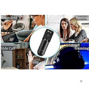 Studio <b>Microphone</b> Kits With Sound Card Professional Studio Condenser Dual <b>Microphone</b> for Cell Phone Computer - Product Image 3