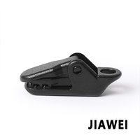 JIAWEI Clips de fixation pour tente d'extérieur quatre saisons, mini-pinces crocodiles à pression, antidérapants, crochets d'ancrage coupe-vent en PC