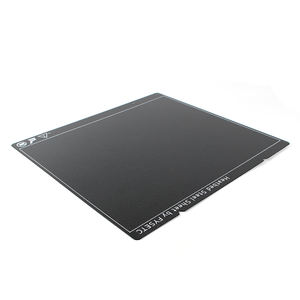 FYSETC-Placa de construcción PEI para <span class=keywords><strong>Prusa</strong></span> <span class=keywords><strong>I3</strong></span> MK2.5S <span class=keywords><strong>MK3</strong></span> MK3S, lámina de acero PEI con textura de doble cara, recubrimiento en polvo, color negro - Product Image 2