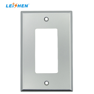 Placa de Pared para Enchufe, Cubierta para Tomacorriente Estilo Americano, Oculta los Tornillos, Estética, 1 Tomacorriente - Product Image 4