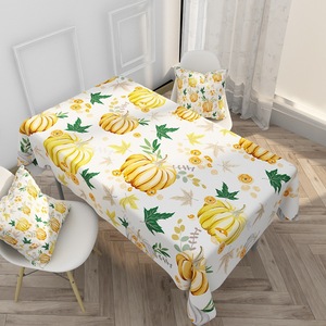 Tovaglia Autunnale 2026 in Poliestere Stile Nordico, Impermeabile, con Motivo a Foglie e Quadretti, per Ristorante e <span class=keywords><strong>Tavolo</strong></span> da Caffè, Ideale per il Ringraziamento - Product Image 1