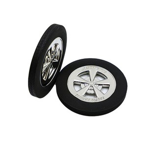 High <b>End</b> Customized Metal Rubber PVC Car Wheels Film IP Fans Gift <b>Bar</b> Coasters Personalized Coasters for Fans Collection - Product Image 3