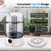 Usine de gros humidificateur sans eau arrêt automatique, minuterie, humidificateur à brume fraîche pour bébé/chambre/voiture/diffuseur d'huile de bureau