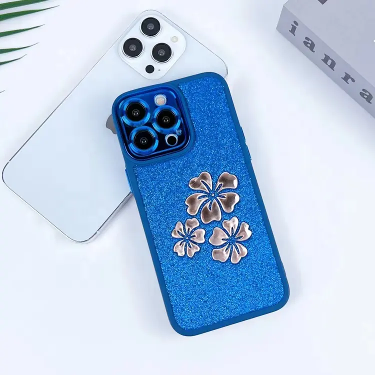 premium for huawei honor x7 x8 x9 x7a x8a x9a afro cheap price plating hot stamping flower mobile cell phone accessories cases