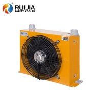 Intercambiador de Calor de Aceite de Alta Eficiencia con Placas de Aluminio de 100 Litros, Ventilador Condensador de 12V/220V, Enfriador de Aceite de Motor