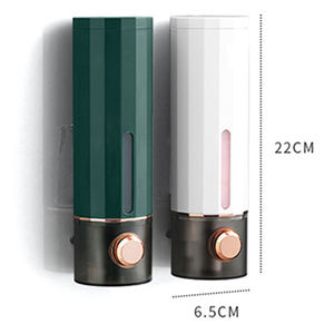 Dispenser <span class=keywords><strong>Automatico</strong></span> Moderno in Metallo da Parete per Sapone Liquido o Schiuma Bianco per Casa e Ufficio - Product Image 2