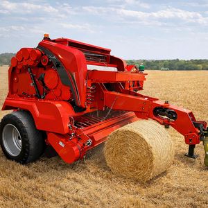 Empacadora de Heno Automática Ever-power con Accionamiento por Toma de Fuerza (PTO), Envoltura de Hilo y Red, Serie 870, Transmisión por Caja de Cambios, 20-50HP, Ancho de Recogida de 80cm, ISO/CE - Product Image 5