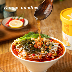 Produit <span class=keywords><strong>de</strong></span> konjac riche en sélénium <span class=keywords><strong>de</strong></span> la Chine 307g <span class=keywords><strong>de</strong></span> <span class=keywords><strong>vermicelles</strong></span> <span class=keywords><strong>de</strong></span> konjac sains et délicieux amincissant les nouilles instantanées <span class=keywords><strong>de</strong></span> konjac brûlant les graisses - Product Image 2
