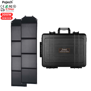 Di Động 2000W/3000W Năng Lượng Mặt Trời Bảng Điều Khiển Nhà Máy Điện Di Động Ngoài Trời Sạc Cho Xe Ô Tô USA Kho Trực Tiếp Năng Lượng Mặt Trời Máy Phát Điện - Product Image 1