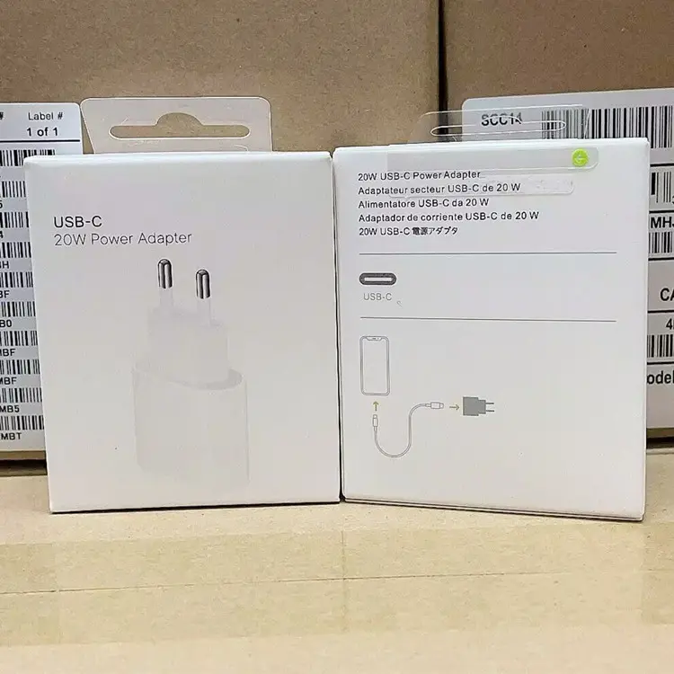 High Quality For iPhone Charger 20W Charger PD Fast Charging USB-C Power Adapter For Apple Charger For iPhone 12 13 14 Pro