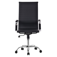 Chaise Pivotante Ergonomique, Confortable, Moderne, de Luxe, Élévateur en PVC, Mobilier de Maison, Chaise de Bureau Réglable