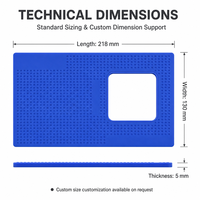Tapis d'installation antidérapant texturé pour films de protection de téléphone avec découpe de positionnement pour une application stable de protection d'écran – Vente en gros OEM