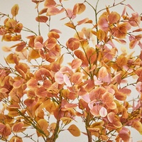 Auf Lager Seide Eukalyptus Girlande Desmodium Lysimachia Geld Baum Blätter Rebe Rose Girlande für zu Hause Hochzeit Weihnachts dekoration