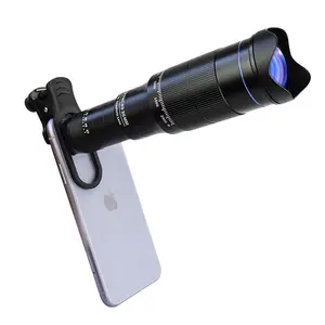 40x Monoculaire Telescoop Met Telefoonadapter & Statief Waterdichte Ultralage Licht Nachtzicht Cameramodule Suitfor Smartphone