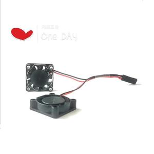 Ventilateur double Raspberry Pi 40x40x28mm 5V 12V pour processeur avec connecteur 2 broches - Product Image 3
