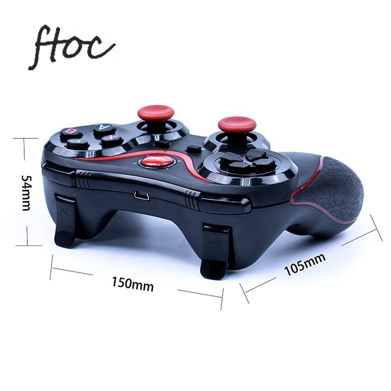 Nouveau Design En Gros Sans Fil Bluetooth Manette de Jeu Contrôle pour PS3/PC/PSV/Android/XBOX360/OTG