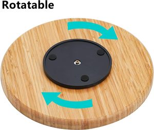 Plateau de service divisé Relish Sectional Snack <span class=keywords><strong>Tray</strong></span> avec 7 compartiments mobiles pour bonbons 13 ''Veggie <span class=keywords><strong>Tray</strong></span> Container Bowls - Product Image 4