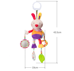 Tùy Chỉnh Gió Chime Phim Hoạt Hình Sang Trọng Động Vật Trẻ Sơ Sinh Giỏ Hàng Treo Đồ Chơi Sang Trọng Bé Giáo Dục Đồ Chơi - Product Image 2