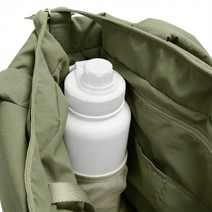 Bolsa de Viaje Ligera para Fin de Semana, Diseño de Primera Calidad, Resistente al Agua, Bolsa de Mano Acolchada Personalizada para <span class=keywords><strong>Mujer</strong></span> con Portavasos - Product Image 5