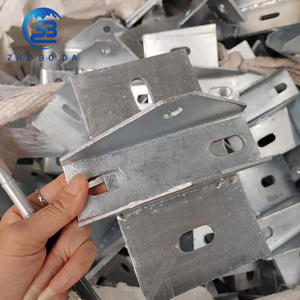 Conector Triangular de Cuatro Orificios en Oferta, Soporte Fotovoltaico de Acero Galvanizado en Caliente en Forma de C, Accesorios - Product Image 6