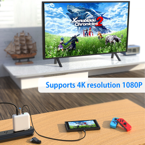 Rocketek Replacement Switch <span class=keywords><strong>Dock</strong></span> <span class=keywords><strong>USB</strong></span> <span class=keywords><strong>C</strong></span> PD 30W AC Adapter with HDMI Video Converter USB3.0 Fast Charger Power Port for <span class=keywords><strong>iPad</strong></span> <span class=keywords><strong>Pro</strong></span> - Product Image 6