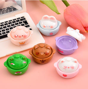 1/12 ölçekli Dollhouse mutfak aksesuarları minyatürleri için pişirme seti Mini reçine çorba kil saksı pişirme kazanı DIY oyun oyna Pretend - Product Image 1