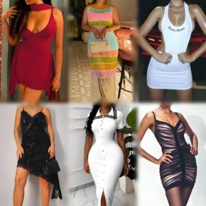 Liquidación al por Mayor de Vestidos de Moda para Mujer, Surtido Aleatorio, Venta al por Mayor de Ropa de Moda, Descuentos Promocionales, Inventario - Product Image 2